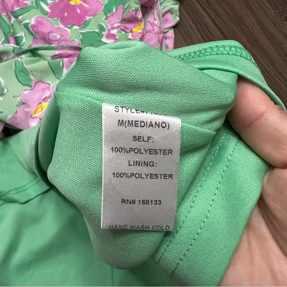 Staccato women sz M BRIDGET FLORAL TIERED RUFFLE DRESS - KELLY GREEN - Picture 10 of 12